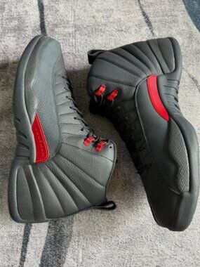 Nike Air Jordan Retro 12XI Bloodline Black Red Shoes